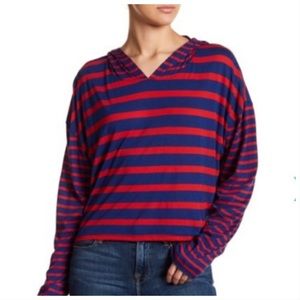 NWT • Free People • Ref Stripe Hoodie